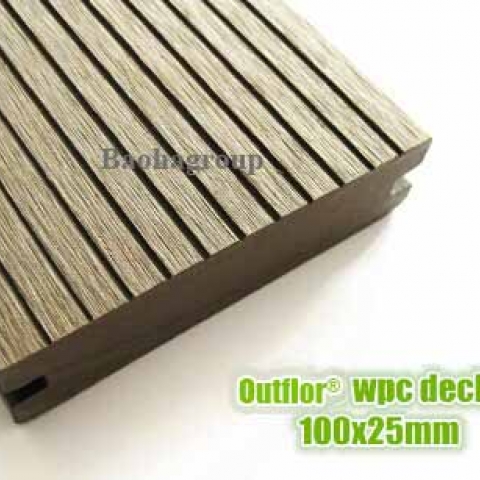 Sàn gỗ nhựa WPC ngoài trời tấm đặc OBM140S20A